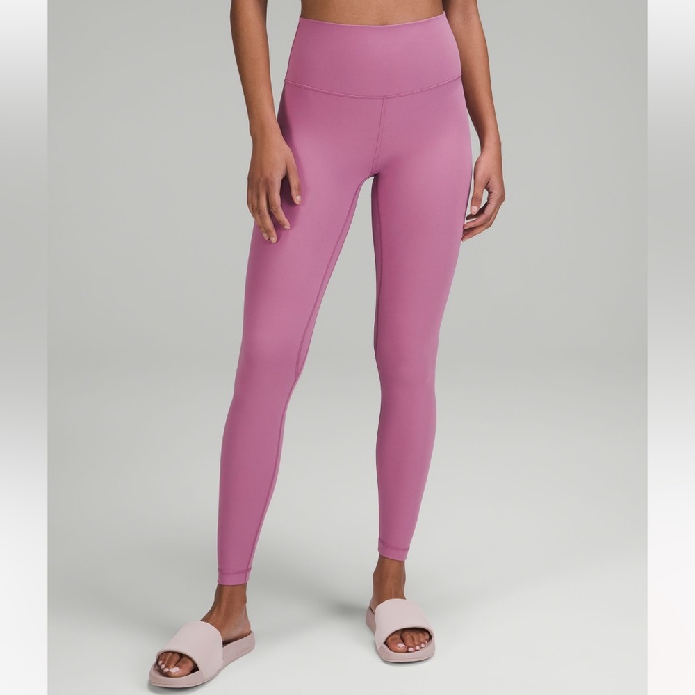 NWOT Align High-Rise Leggings 28” Velvet Dust Size 10